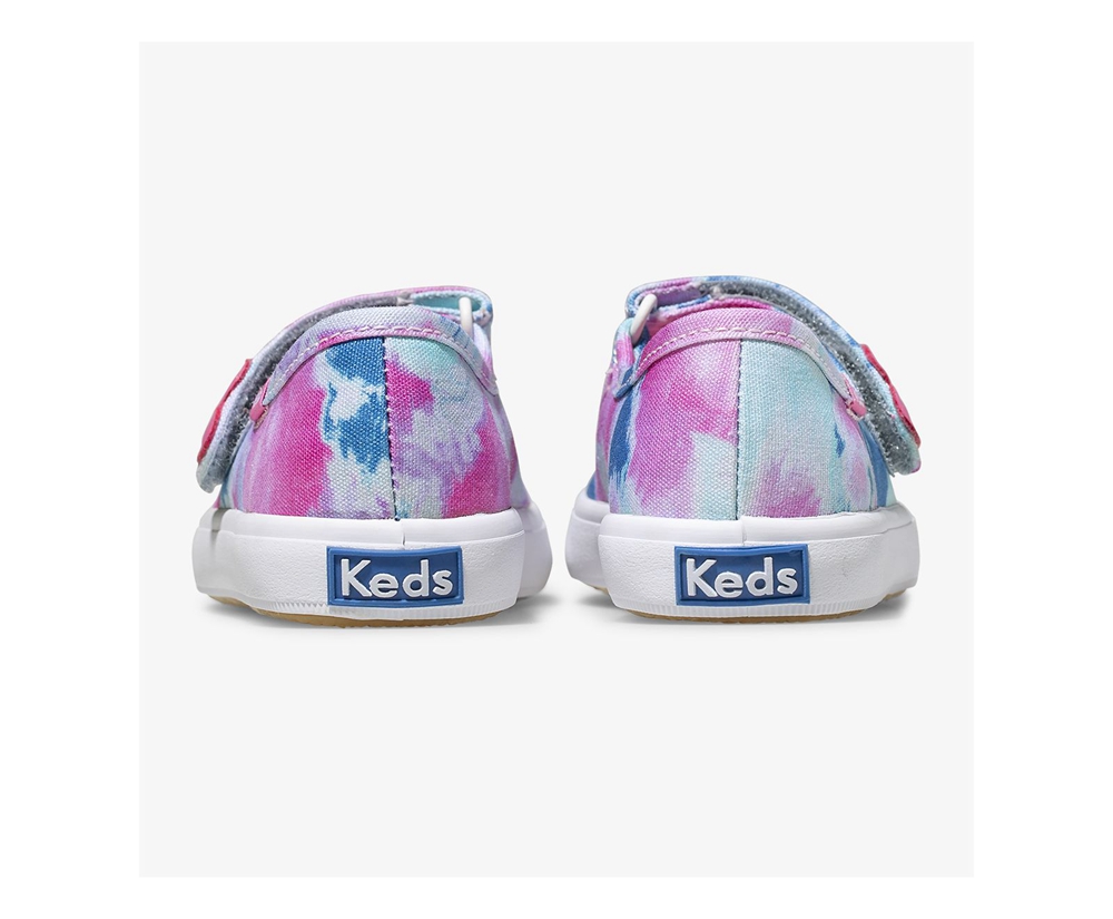 Keds Kids Slip Ons White/Pink - Harper - 697HCRVUE